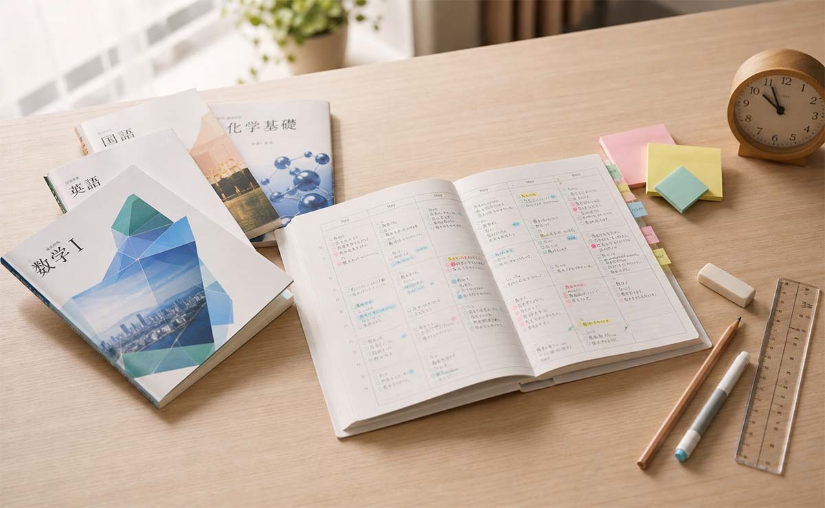 目標や理解度に合わせて学習計画を作成