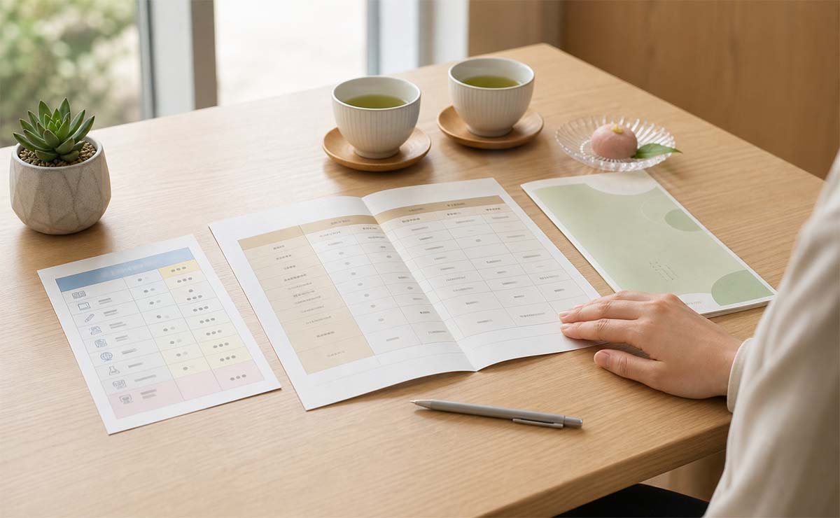 体験内容をもとに指導方法と料金をご案内